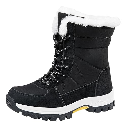 Barfußschuhe Herren Sport Casual rutschfeste Barfussschuhe Wasserfest Fashion Winterschuhe Warm Outdoor Boots Sports Schneestiefel Gefüttert Regenschuhe von MGSFGlk