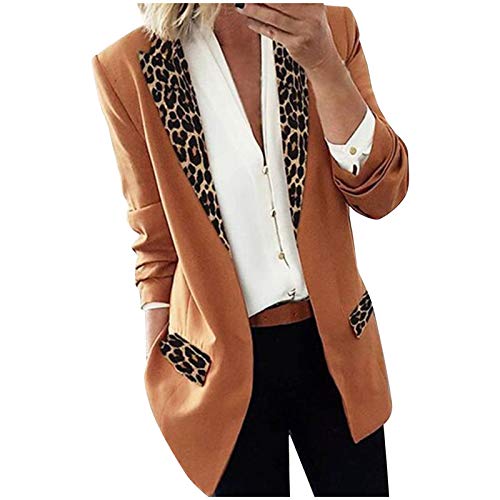 Blazer Damen Sportlich Stretch Slim Fit Anzugjacke Festliche Anzug Oversized Regular Jackett Casual Schwarzes Freizeit Elegante Party Langarm Anzugjacken von MGSFGlk