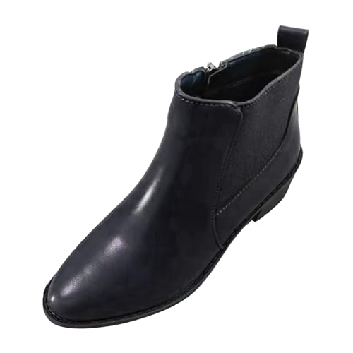 Chelsea Boots Damen Bequeme Lässig Stiefel Freizeitstiefel Wasserdicht Outdoor Winterstiefel rutschfeste Leichte Kurz Stiefeletten Walkingstiefel Mode Gummistiefel von MGSFGlk