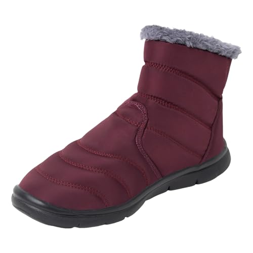 Damen Schneestiefel Warm Winter Schneeschuhe Winterstiefel Trekking Outdoors Wasserfeste Stiefel Schuhe Damenschuhe Bequem Winterschuhe Trainingsschuhe Elegant Arbeitsschuhe von MGSFGlk