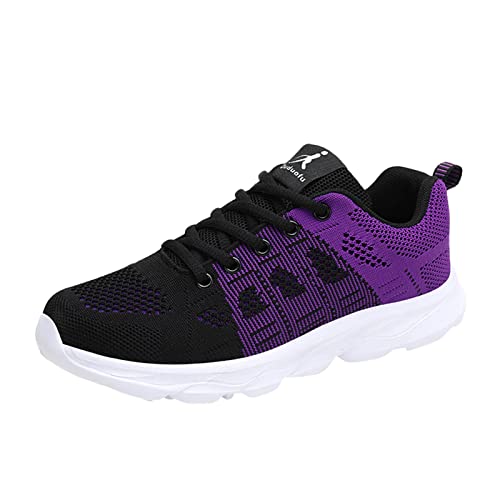 Damen Sneaker Atmungsaktiv rutschfest Tennisschuhe Joggingschuhe Leichte Elegant Turnschuhe Arbeitsschuhe Lässig rutschfeste Trekking Hallenschuhe Damenschuhe Bequem Trainingsschuhe Damen-Laufschuhe von MGSFGlk