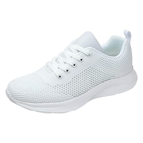 Damen Sneaker Bequem Damenschuhe Trainingsschuhe Tennisschuhe rutschfest Atmungsaktiv Laufschuhe Schuhe Schnürung Mode Joggingschuhe Arbeitsschuhe Leichte Lässig Sportschuhe Turnschuhe von MGSFGlk