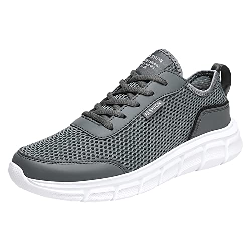 Herren Sneaker Atmungsaktiv rutschfeste Laufschuhe Joggingschuhe Herrenschuhe Leichte Tennisschuhe Sportschuhe Mode Bequem Walkingschuhe Schuhe Schnürung Lässig Hallenschuhe Arbeitsschuhe von MGSFGlk