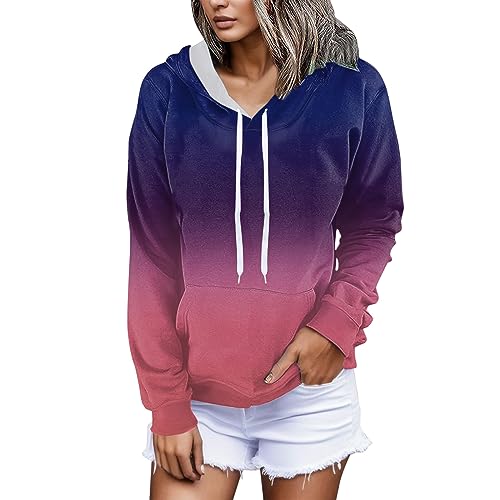 Hoodie Damen Schwarz Langarm Sweatshirt Freizeit Outdoor Kapuzenjacke Y2k Sportlich Hausanzug Atmungsaktiv Oberteile Sweatjacke Baggy Longshirt von MGSFGlk