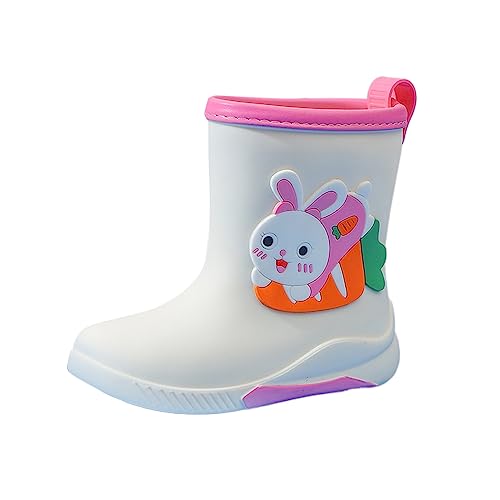 Regenstiefel Kinder Lässig Ganzjahres Regen Boots Regenschuhe Mädchen Mode Regenstiefelette Stiefeletten wasserdichte Jungen Gummistiefel Schuhe Outdoor Walkingschuhe von MGSFGlk