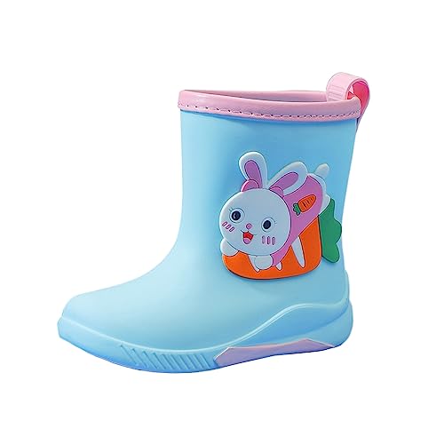 Regenstiefel Kinder Lässig Ganzjahres Regen Boots Regenschuhe Mädchen Mode Regenstiefelette Stiefeletten wasserdichte Jungen Gummistiefel Schuhe Outdoor Walkingschuhe von MGSFGlk