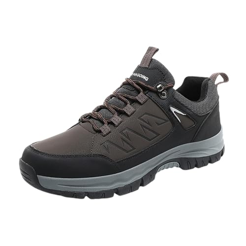 Schnürung Herren Sneakers Bequem Laufschuhe Trainingsschuhe rutschfest Mode Sportschuhe Tennisschuhe Elegant rutschfeste Schuhe Trekking Lässig Atmungsaktiv Turnschuhe Arbeitsschuhe von MGSFGlk