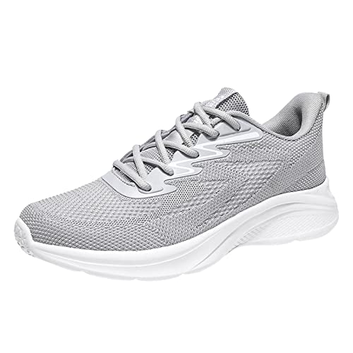 Schnürung Herren Sneakers Herrenschuhe Walkingschuhe Tennisschuhe Lässig rutschfeste Trekking Hallenschuhe rutschfest Mode Sportschuhe Trainingsschuhe Bequem Elegant Arbeitsschuhe Joggingschuhe von MGSFGlk