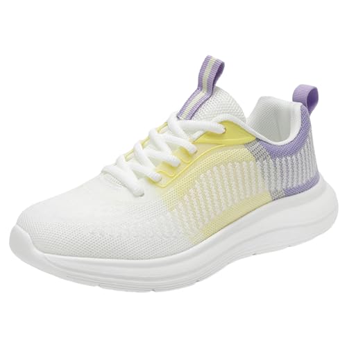 Sneaker Damen Mode Lässig Hallenschuhe Tennisschuhe Elegant Leichte Joggingschuhe Damen-Laufschuhe Atmungsaktiv Damenschuhe Arbeitsschuhe Walkingschuhe rutschfest Schnürung Trekking Sportschuhe von MGSFGlk