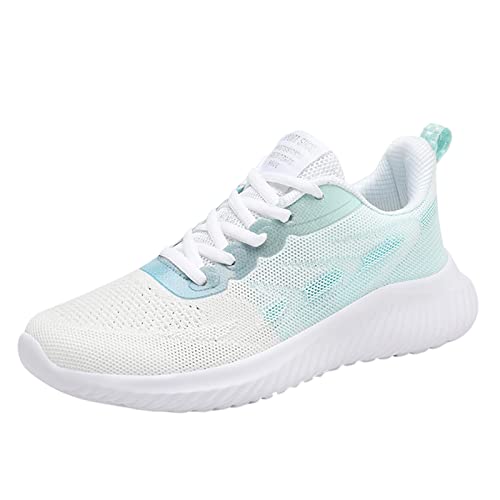 Sneaker Damen rutschfeste Damenschuhe Tennisschuhe Joggingschuhe Mode rutschfest Hallenschuhe Laufschuhe Leichte Schnürung Damen-Laufschuhe Trekking Lässig Atmungsaktiv Sportschuhe Walkingschuhe von MGSFGlk