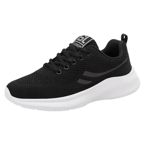 Sneaker Für Damen rutschfest Mode Trekking Arbeitsschuhe Damenschuhe rutschfeste Schuhe Tennisschuhe Lässig Schnürung Walkingschuhe Joggingschuhe Atmungsaktiv Bequem Trainingsschuhe Laufschuhe von MGSFGlk