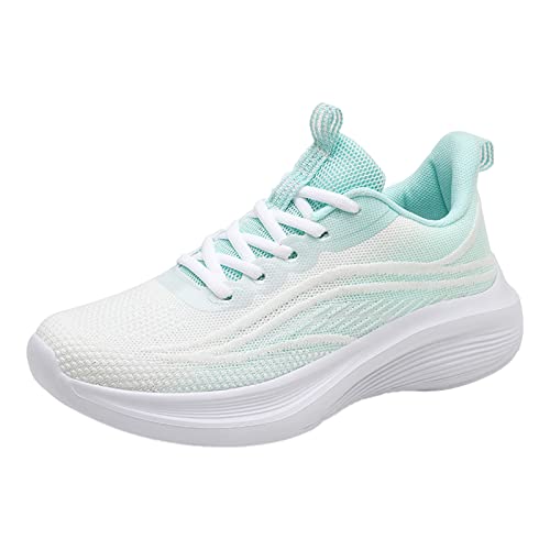 Sneaker Für Frauen Atmungsaktiv rutschfeste Arbeitsschuhe Trekking Lässig Bequem Damen-Laufschuhe Trainingsschuhe Leichte Elegant Turnschuhe Damen Joggingschuhe Schnürung Mode Sportschuhe Schuhe von MGSFGlk