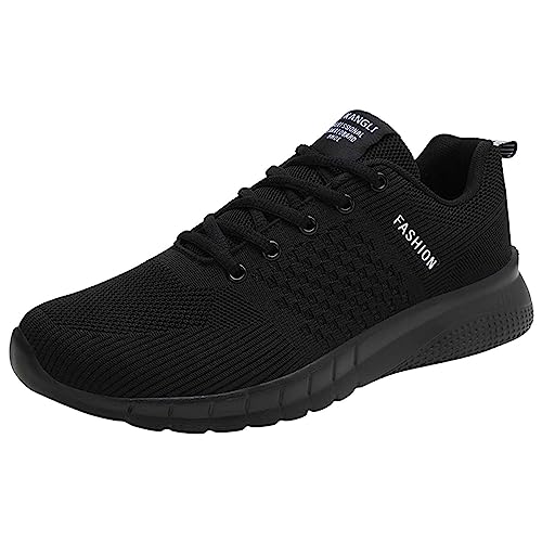 Sneaker Herren Lässig Atmungsaktiv Arbeitsschuhe Tennisschuhe Schnürung Elegant Trainingsschuhe Schuhe rutschfeste Herrenschuhe Herren-Laufschuhe Walkingschuhe rutschfest Leichte Turnschuhe Trekking von MGSFGlk