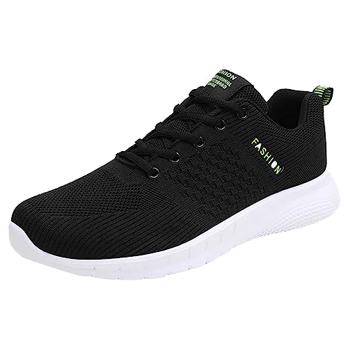 Sneaker Herren Schnürung Lässig Joggingschuhe Schuhe Leichte Atmungsaktiv Walkingschuhe Arbeitsschuhe Mode Herrenschuhe Tennisschuhe Hallenschuhe rutschfeste Bequem Laufschuhe Trekking von MGSFGlk