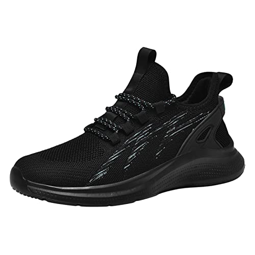 Sneaker Herren Schnürung rutschfest Hallenschuhe Herren-Laufschuhe Leichte Atmungsaktiv Joggingschuhe Walkingschuhe rutschfeste Elegant Schuhe Trekking Bequem Lässig Sportschuhe Turnschuhe von MGSFGlk