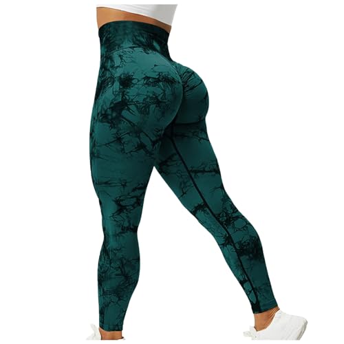 Yoga Hose Damen Bequeme Stretch Sporthose Leggins Lang Training Festival Sport Leggings High Waist Trekkinghose Laufhose Outdoor Leicht Fitnesshose Traininghose von MGSFGlk