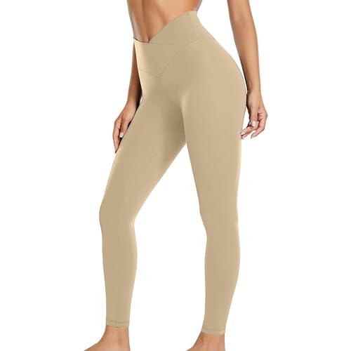 Yoga Hose Damen Leicht High Waist Sport Hosen Freizeithose Stretch Fashion Leggings Trekkinghose Lang Festival Sporthosen Bequeme Outdoor Fitnesshose Traininghose von MGSFGlk