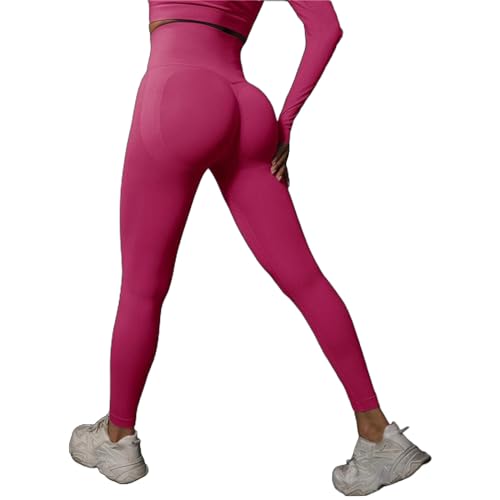 Yoga Pants Damen Bequeme Sport Traininghose Sporthosen Training Stretch Leggings Trekkinghose Fashion Casual Sporthose Laufhose High Waist Leicht Freizeithose Festival Hose von MGSFGlk