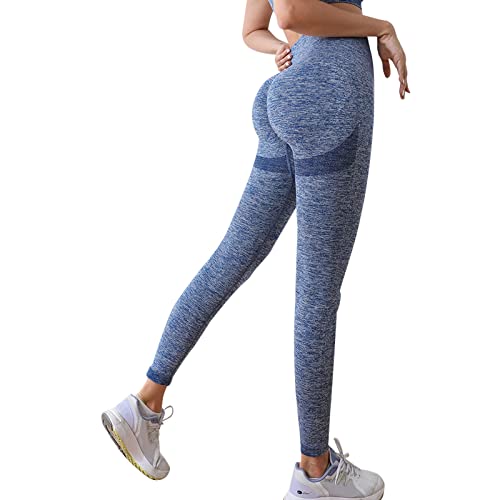 Yoga Pants Damen Stretch Leicht Leggins Festival Hose Casual Lang Fitnesshose Sportleggins Sport Training Traininghose Sporthose Bequeme Outdoor Leggings Laufhose von MGSFGlk