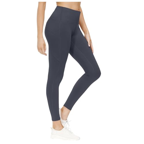 Yoga Pants Damen Stretch Leicht Sportleggins Leggins Casual Bequeme Trekkinghose Traininghose High Waist Fashion Sport Leggings Festival Hose Training Laufhose Sporthose von MGSFGlk