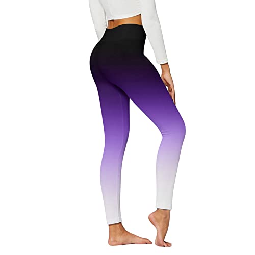 Yoga Pants Damen Training Sport Leggings Sporthose Leicht Lang Sportleggins Hosen Casual Stretch Fitnesshose Festival Hose High Waist Bequeme Leggins Freizeithose von MGSFGlk