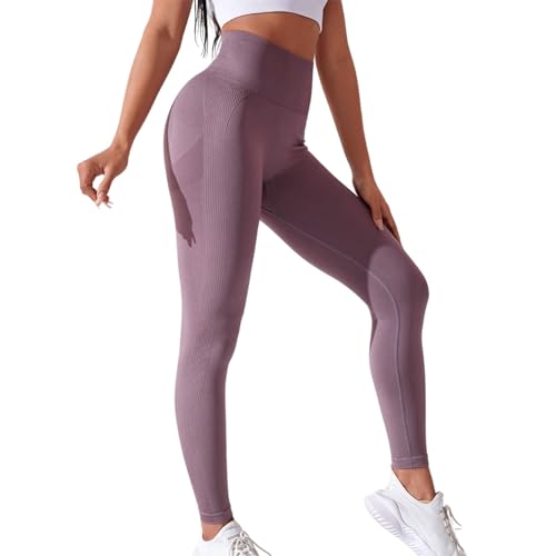 Yogahose Damen Stretch Fashion Sportleggins Freizeithose High Waist Outdoor Leggins Laufhose Bequeme Sport Trekkinghose Fitnesshose Lang Training Leggings Traininghose von MGSFGlk