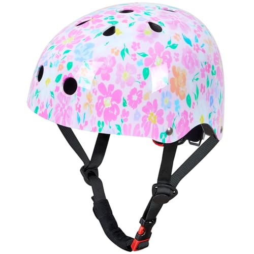 MHJY Fahrradhelm Kinder Helm Kinderhelm Mädchen Skaterhelm Scooter and Ride Helm Jungen Fahrrad Helm Radhelm Größe Einstellbar für 3-8 Jahre MHJY Fahrradhelm Kinder Helm Kinderhelm Mädchen Skaterhelm Scooter and Ride Helm Jungen Fahrrad Helm Radhelm Größe Einstellbar für 3-8 Jahre von MHJY