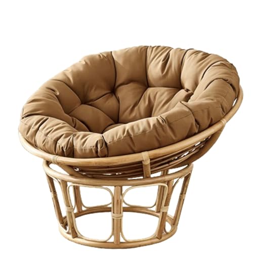 MIAOMI Rundes Papasan-Stuhlkissen, Dickes Outdoor-Schaukelstuhlkissen, Rattan-Hängekorbkissen, Eiernest-Ersatzpolster von MIAOMI