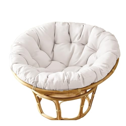 MIAOMI Rundes Papasan-Stuhlkissen, Dickes Outdoor-Schaukelstuhlkissen, Rattan-Hängekorbkissen, Eiernest-Ersatzpolster von MIAOMI