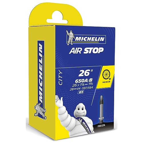 MICHELIN Unisex, Erwachsene Airstop Butyl B3 Innenschlauch, Schwarz, One Size/29 mm MICHELIN Unisex, Erwachsene Airstop Butyl B3 Innenschlauch, Schwarz, One Size/29 mm von MICHELIN