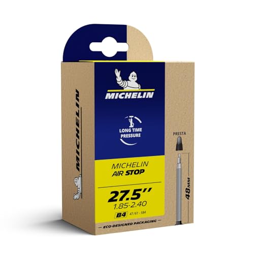 Michelin Airstop Fahrradschlauch, Schwarz, 27.5" 48/62-584, SV 60 mm Michelin Airstop Fahrradschlauch, Schwarz, 27.5" 48/62-584, SV 60 mm von MICHELIN