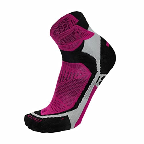 MICO PROFESSIONAL RUNNING, Laufsocken made in Italy, Herren- und Damensocken ultraleicht, Technisches Material, Sportsocken (L) von MICO