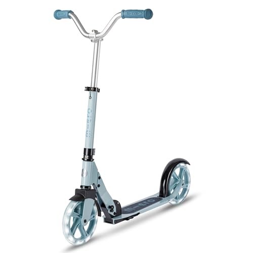 Micro Scooters | Cruiser LED Kinderscooter | Lenker verstellbar | leicht | Leuchtende Räder | Faltbar | 6-12 Jahre | Jungen & Mädchen | Frosty Blue Micro Scooters | Cruiser LED Kinderscooter | Lenker verstellbar | leicht | Leuchtende Räder | Faltbar | 6-12 Jahre | Jungen & Mädchen | Frosty Blue von MICRO