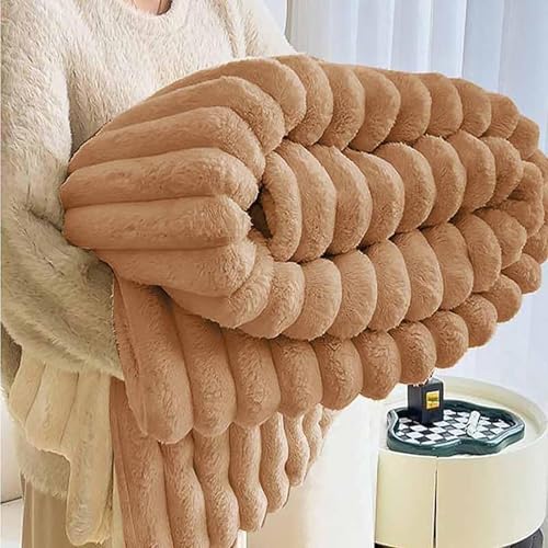 MIDUOLAI Matratzenschoner, Matratzenbezug Aus Kaninchen Fleece, Dicker Matratzenschoner Aus Korallen Fleece FüR Herbst Und Winter Gesteppter Matratzenschoner,02,200x220cm von MIDUOLAI