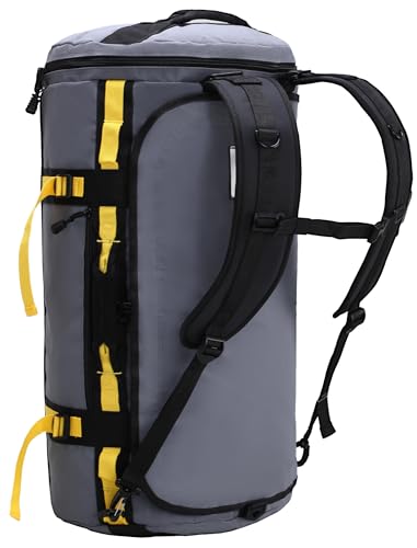 MIER Große Sporttasche wasserdicht Sportrucksack mit Schuhfach umwandelbar in Rucksack, Grau 60L MIER Große Sporttasche wasserdicht Sportrucksack mit Schuhfach umwandelbar in Rucksack, Grau 60L von MIER