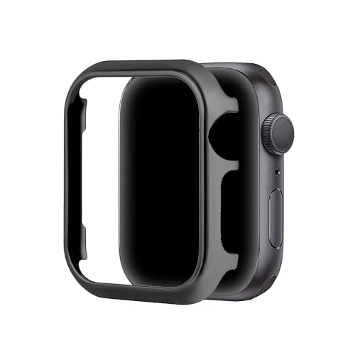 Glitzer Hüllen Kompatibel mit Apple Watch Serie 8 41mm Schutz Schwarz, Bling Glitzer Gehäuse Aluminium Protective Cover Kratzfest Stoßfeste Uhrenetui Tasche Kompatibel mit iWatch 41mm Serie 9/8/7 Glitzer Hüllen Kompatibel mit Apple Watch Serie 8 41mm Schutz Schwarz, Bling Glitzer Gehäuse Aluminium Protective Cover Kratzfest Stoßfeste Uhrenetui Tasche Kompatibel mit iWatch 41mm Serie 9/8/7 von MILESTEM