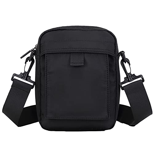 Handy Umhängetasche Herren Schwarz, Herrentasche zum Umhängen Schwarz, Handy Schultertasche Holster Satchel Seitentasche Handtasche Reisepass Geldbörse Umhängetaschen Handytasche mit Schulterriemen Handy Umhängetasche Herren Schwarz, Herrentasche zum Umhängen Schwarz, Handy Schultertasche Holster Satchel Seitentasche Handtasche Reisepass Geldbörse Umhängetaschen Handytasche mit Schulterriemen von MILESTEM