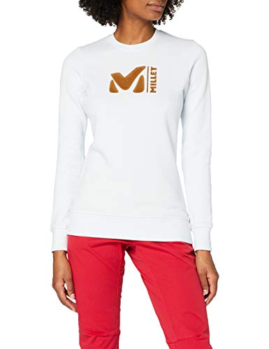 MILLET Damen Capucin Crew Neck Sweat W Sweatshirt, Moon White, XS MILLET Damen Capucin Crew Neck Sweat W Sweatshirt, Moon White, XS von MILLET