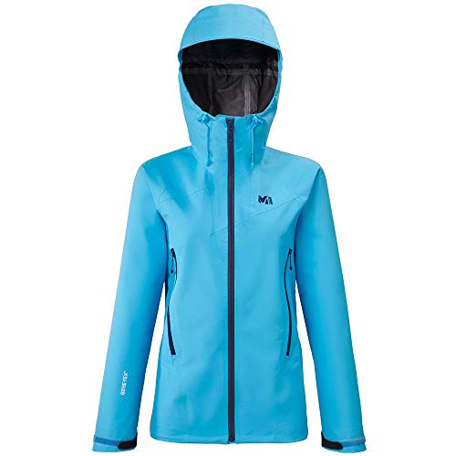 MILLET Damen Jacke Kamet Light GTX Jkt W., Light Blue, L, MIV7822 von MILLET