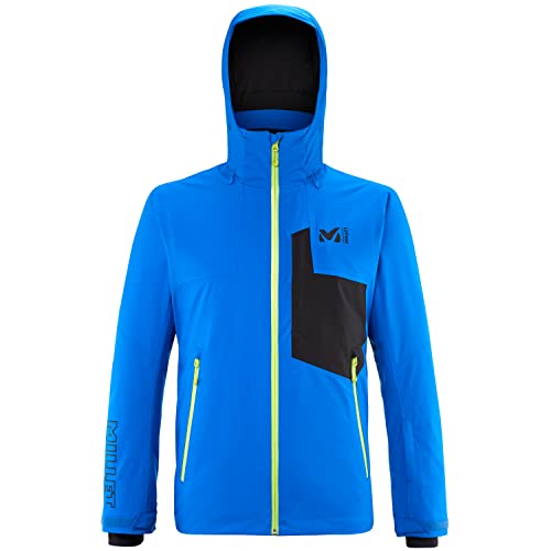 Millet - Stratton Jkt M - Herren-Skihose - Wasserdichte und atmungsaktive Dryedge-Membran - Ski - Blau/Schwarz von MILLET