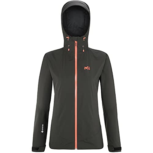 Millet - Grands Montets II GTX JKT W - Hardshell-Jacke für Damen - Wasserdichte Gore-Tex-Membran - Bergsteigen, Wandern, Trekking, Lifestyle - Grau Millet - Grands Montets II GTX JKT W - Hardshell-Jacke für Damen - Wasserdichte Gore-Tex-Membran - Bergsteigen, Wandern, Trekking, Lifestyle - Grau von MILLET