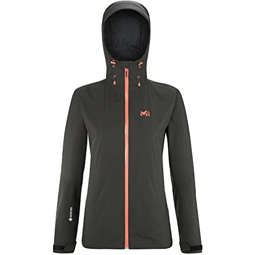 Millet - Grands Montets II GTX JKT W - Hardshell-Jacke für Damen - Wasserdichte Gore-Tex-Membran - Bergsteigen, Wandern, Trekking, Lifestyle - Grau von MILLET