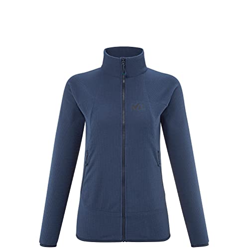 Millet - K Lightgrid JKT W - Leichte Fleecejacke für Damen - Alpinismus, Bergsteigen, Wandern, Lifestyle - Blau von MILLET