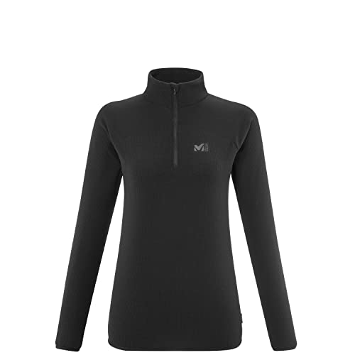 Millet - K Lightgrid PO W - Leichter Fleecepullover für Damen - Alpinismus, Bergsteigen, Wandern, Lifestyle - Schwarz von MILLET