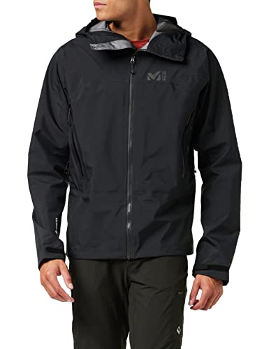 Millet - Kamet Light GTX JKT M - Hardshell-Jacke für Herren - Wasserdichte Gore-Tex-Membran - Alpinismus - Schwarz von MILLET