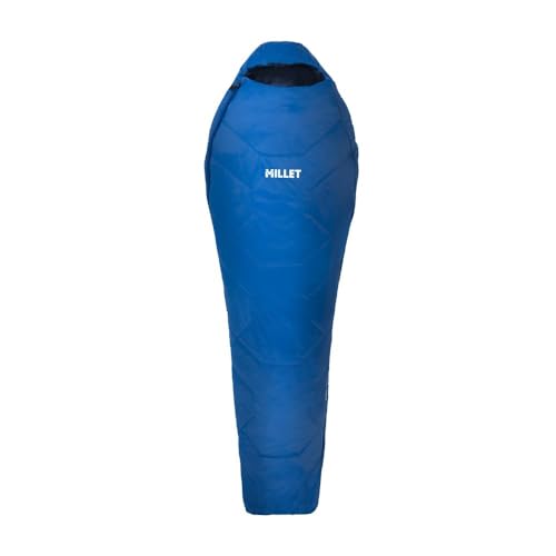 MILLET Baikal Schlafsack, Blau (neues Logo), Öffnung mit Reißverschluss rechts MILLET Baikal Schlafsack, Blau (neues Logo), Öffnung mit Reißverschluss rechts von MILLET