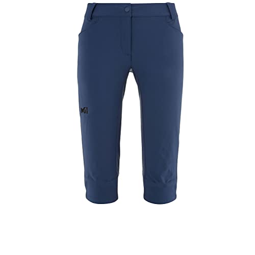 MILLET Trekker Str 3/4 Pant Ii W Damen, Blau, 38 von MILLET