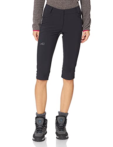 Millet - Trekker Stretch 3/4 Pant II W - Shorthose für Damen - Atmungsaktiv - Wandern, Trekking, Lifestyle - Schwarz - 34 Millet - Trekker Stretch 3/4 Pant II W - Shorthose für Damen - Atmungsaktiv - Wandern, Trekking, Lifestyle - Schwarz - 34 von MILLET