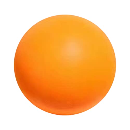 MINDCOLLISION Unbeschichteter Schaumstoff mit hoher Dichte, Stiller Ball, weich und elastisch, geeignet für Innenbasketball -Reifen, DIY -Augapfel, Fitnessball, Dodge Game,Orange,18cm von MINDCOLLISION