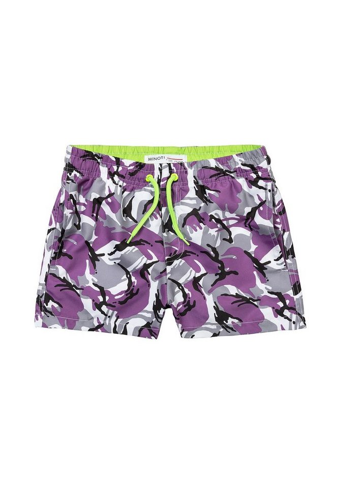 MINOTI Badeshorts Gemusterte Shorts (3y-14y) von MINOTI